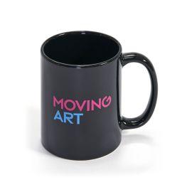 Mug schwarz rot blau